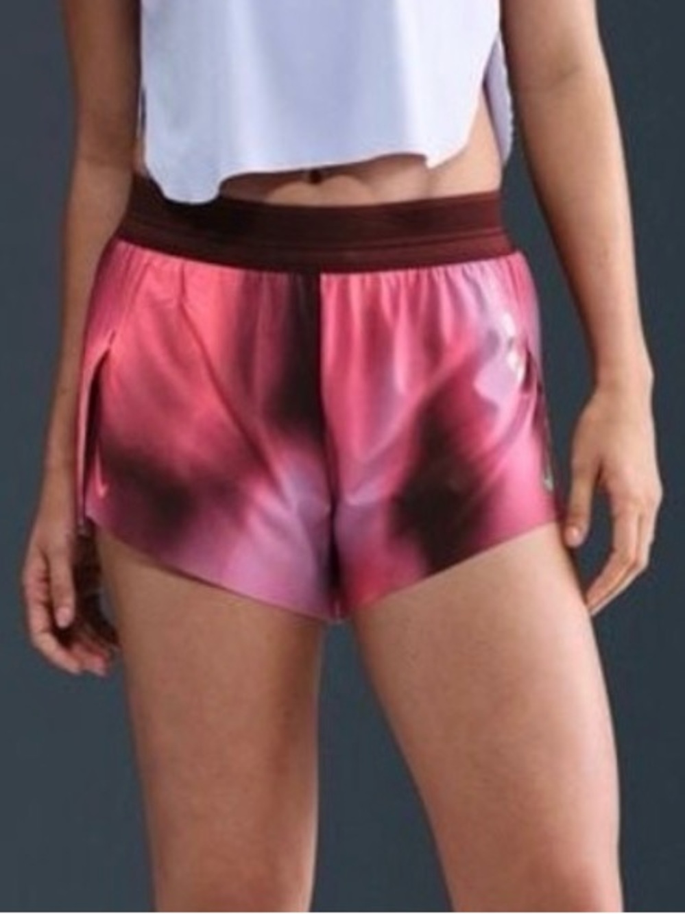 🏃‍♀️Nwt Nike Aeroswift Faith Kipyegon pleated running shorts size Small